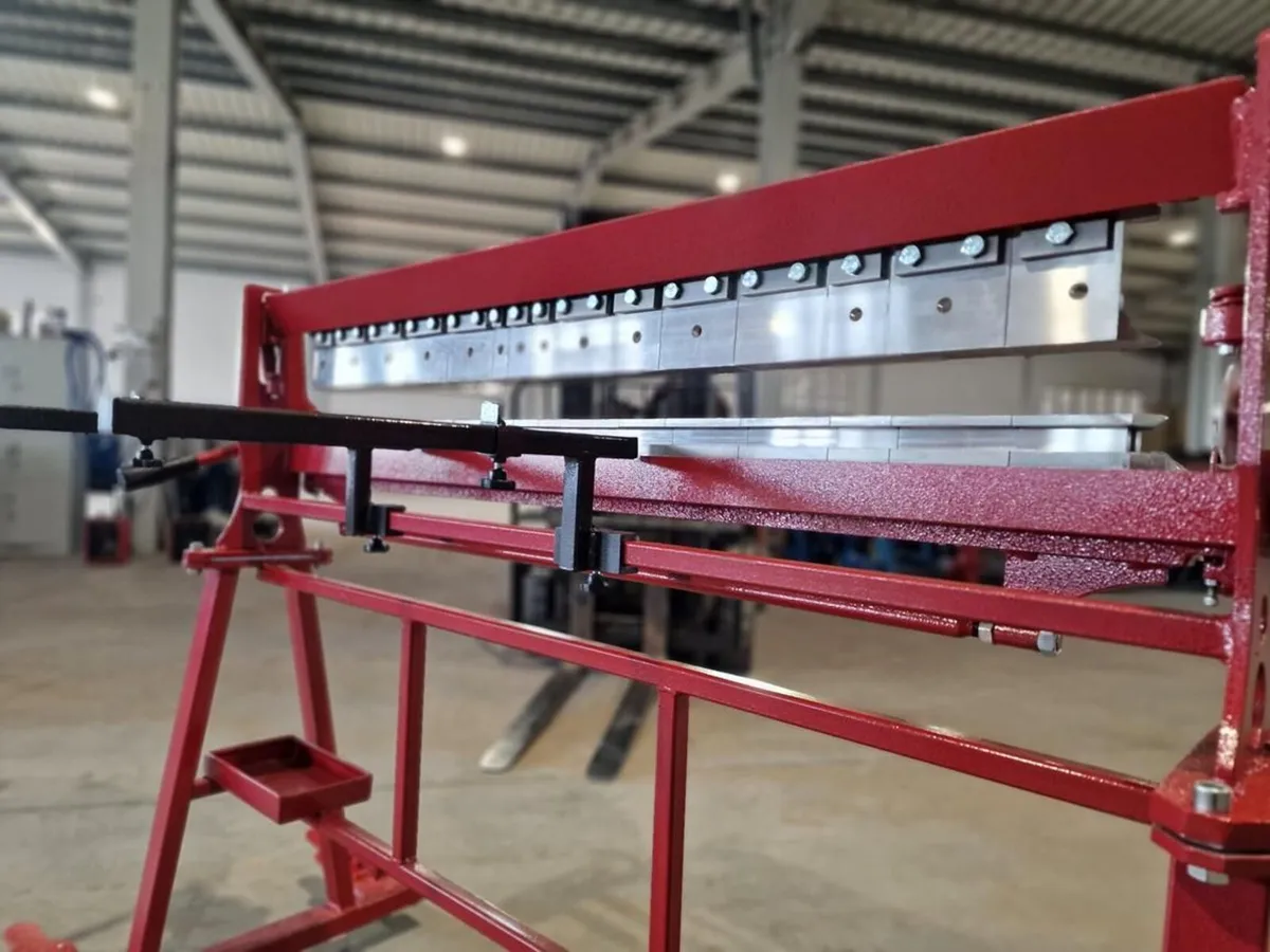 Segmented sheet metal folder 1,25m box and pan - Image 2