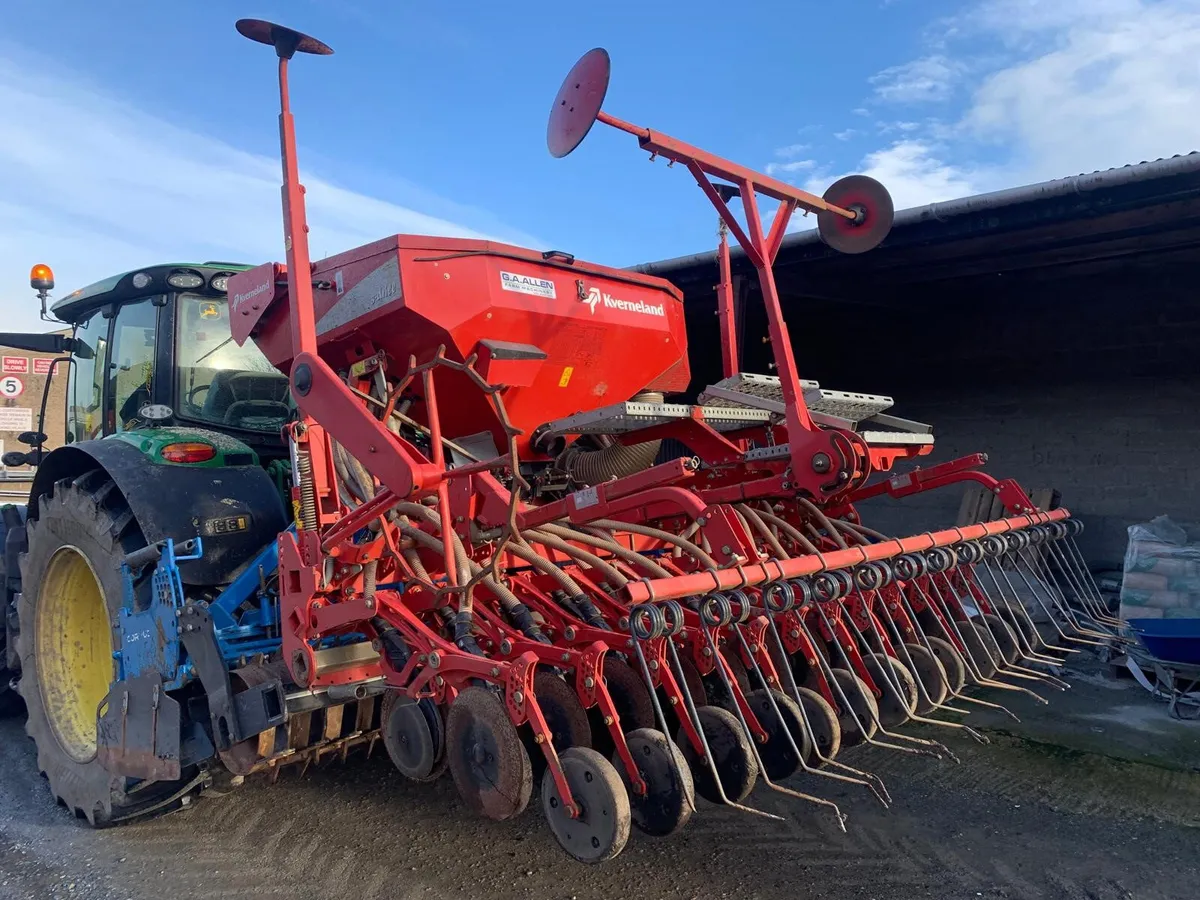 RABE 3m POWER HARROW & KV 3m S-DRILL UNIT - Image 1