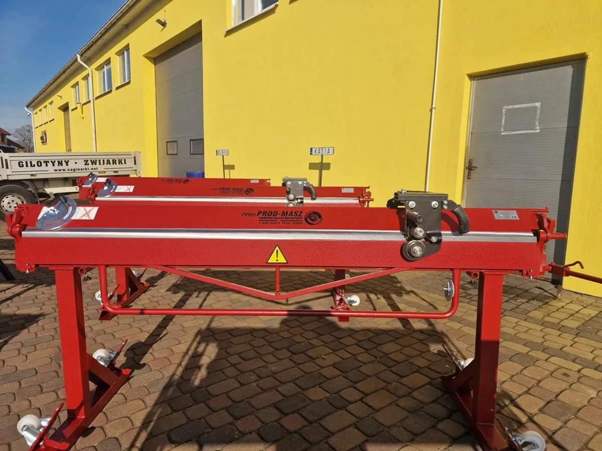 2m portable sheet metal folder ZGR-2000T/0.8 press - Image 2