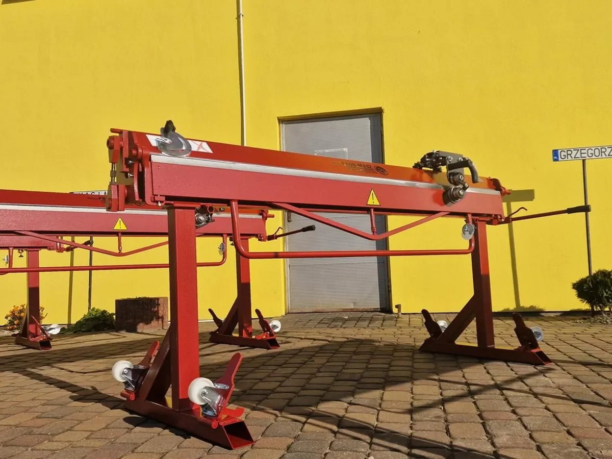 2m portable sheet metal folder ZGR-2000T/0.8 press - Image 3