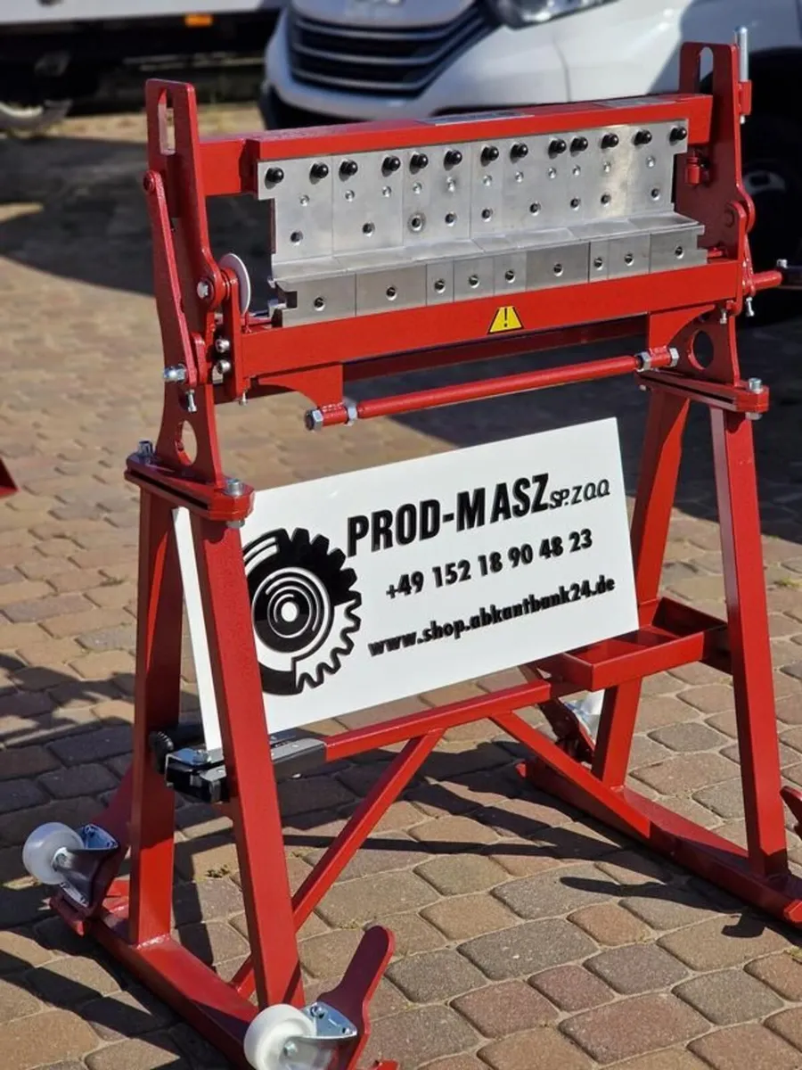 Segmented sheet metal folder 650mm box and pan - Image 1