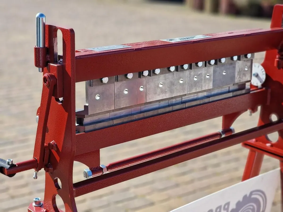 Segmented sheet metal folder 650mm box and pan - Image 3