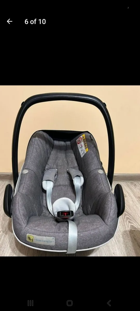 Maxi cosi 2wayfix car seat and Isofix Base - Image 4