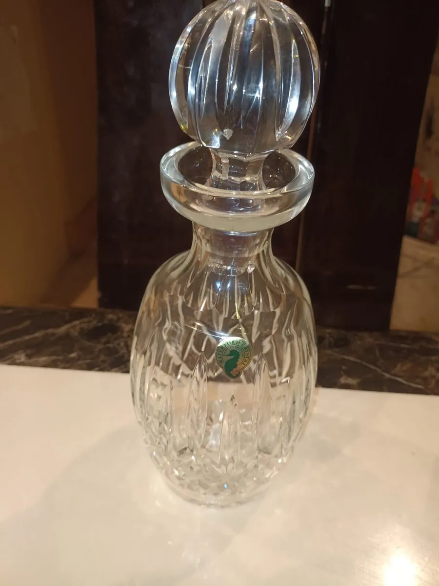 Crystal decanter brand new - Image 1