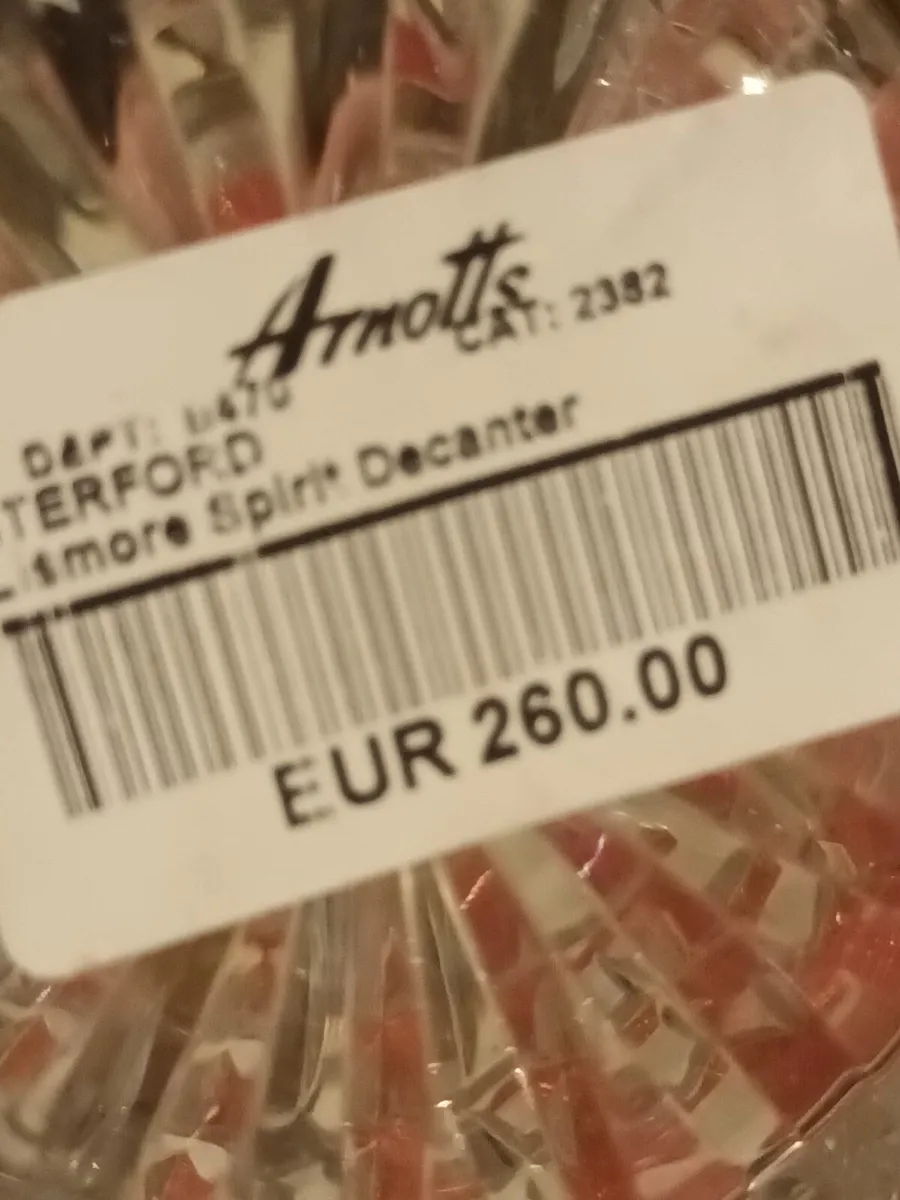 Crystal decanter brand new - Image 3