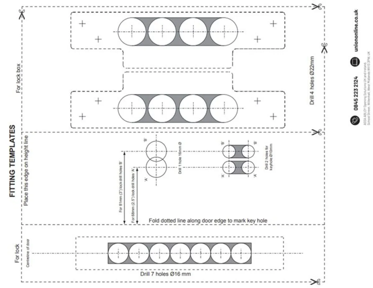5 Lever Mortice Sash-lock - Union (NEW) - Image 4