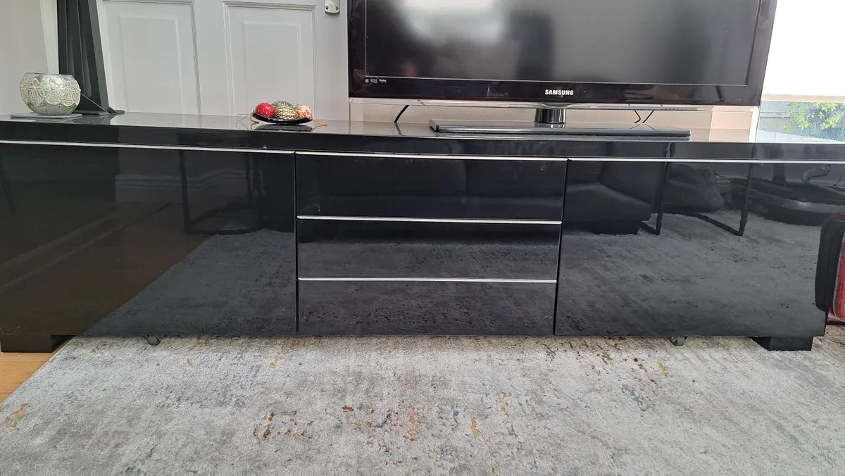 Tv Unit - Black - Image 2