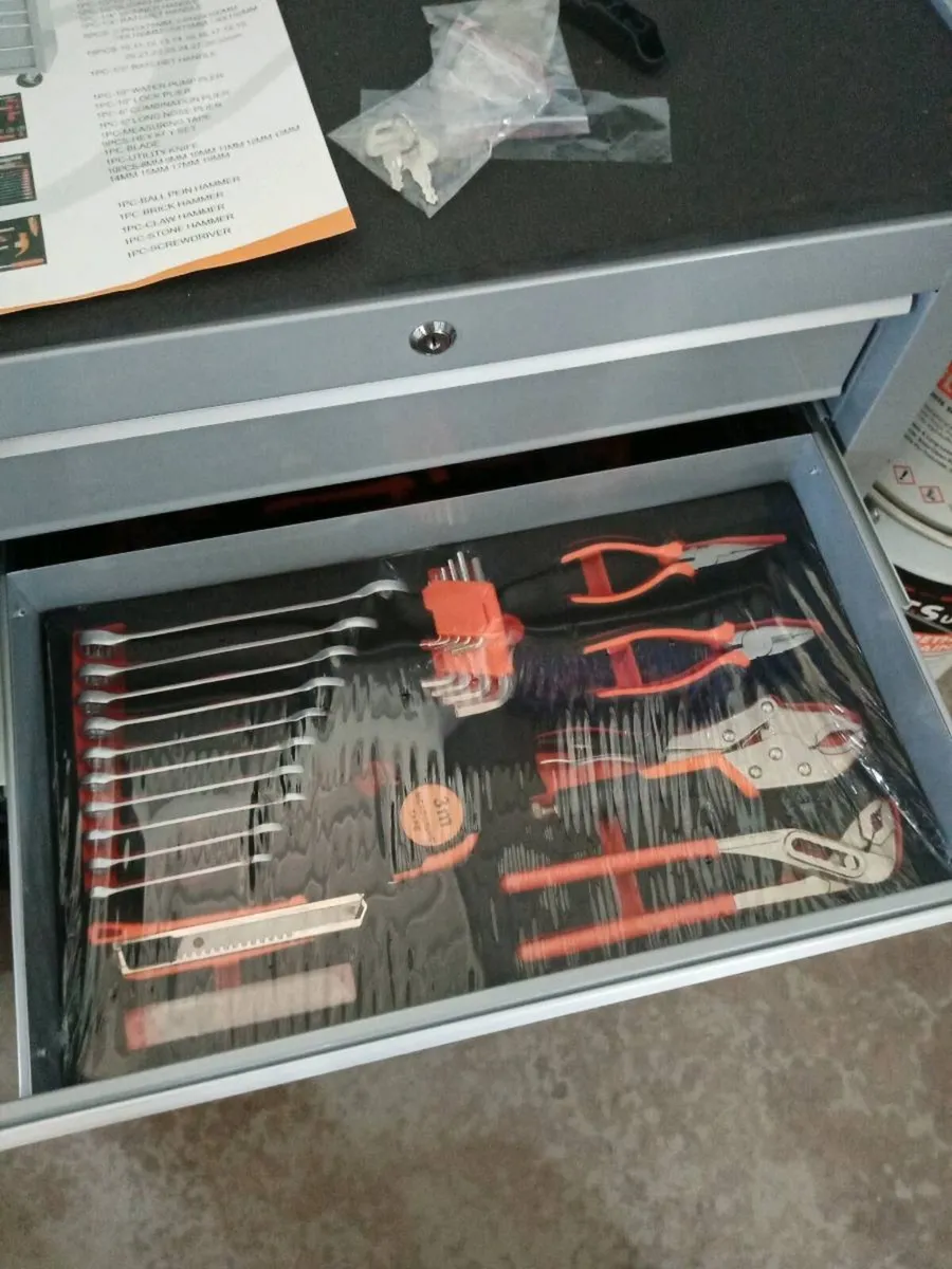 Tool Cabinet With Tools - Image 2