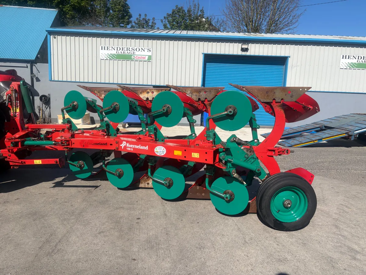 Kverneland 150S 4 Furrow Reversible Plough - Image 2