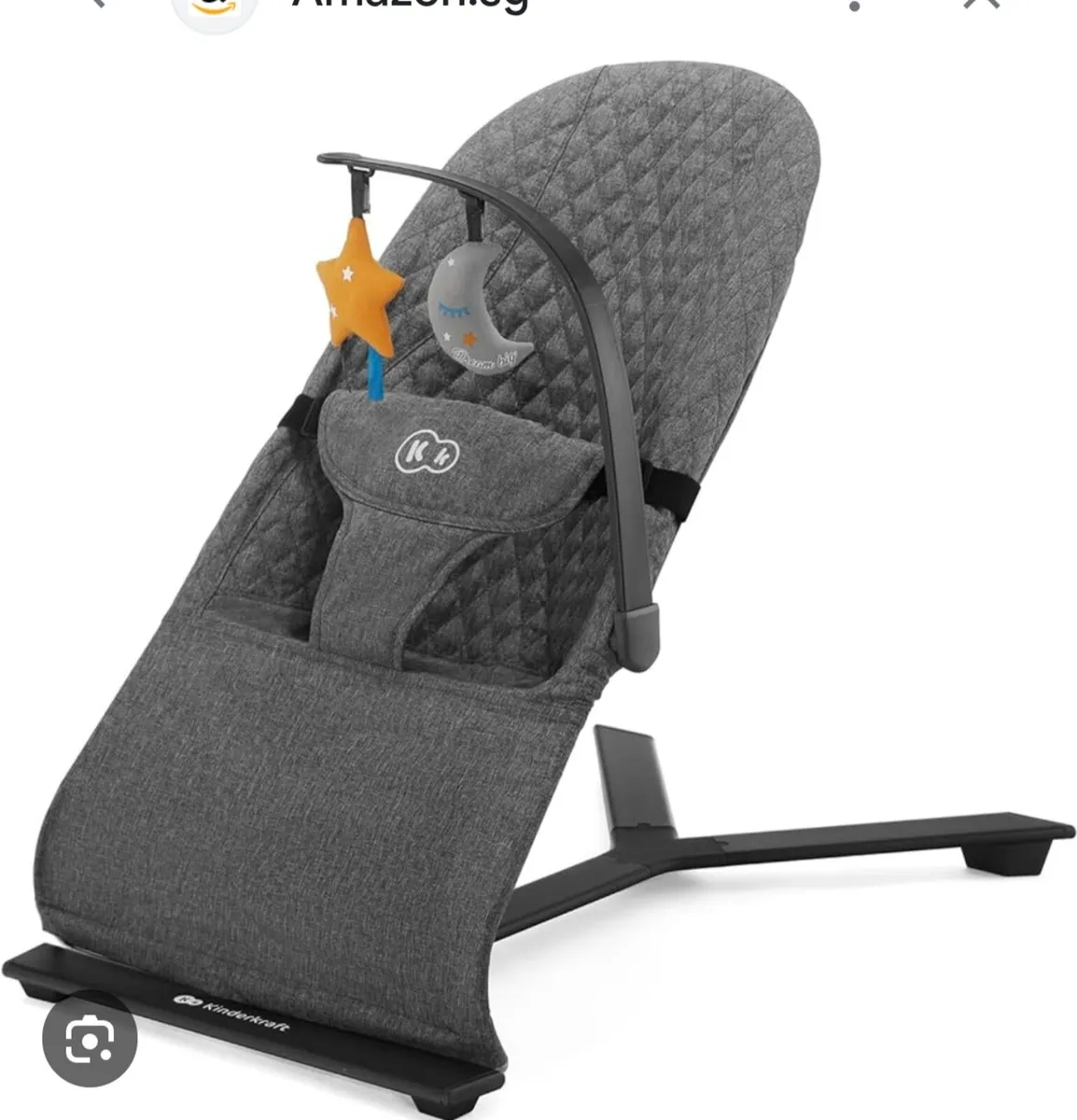 KINDERKRAFT – Baby Lounger MIMI (grey)