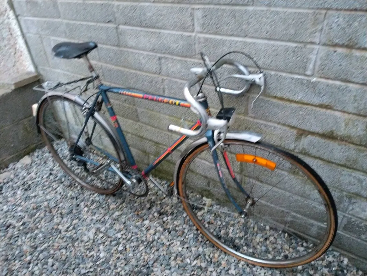 Vintage Peugeot bike - Image 1