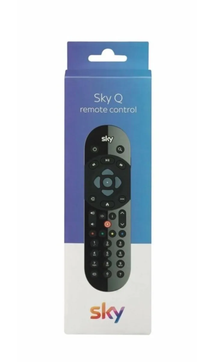 Sky Q Voice Remote Control - Black | SKY135 - Image 1