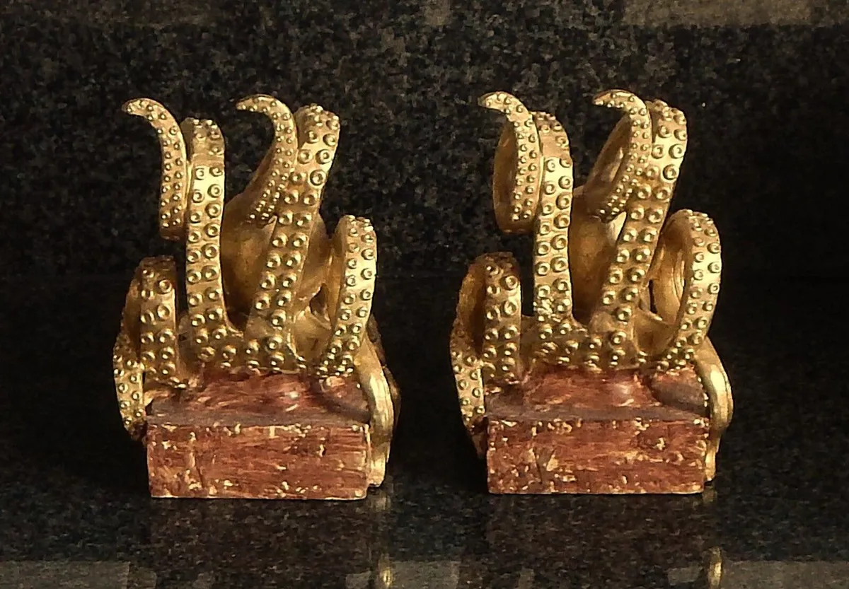 Pair of Octopus Book Ends - Image 3