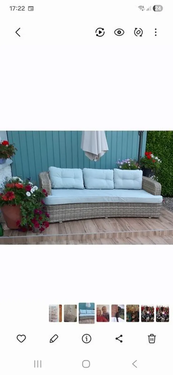 Outdoor couch for sale