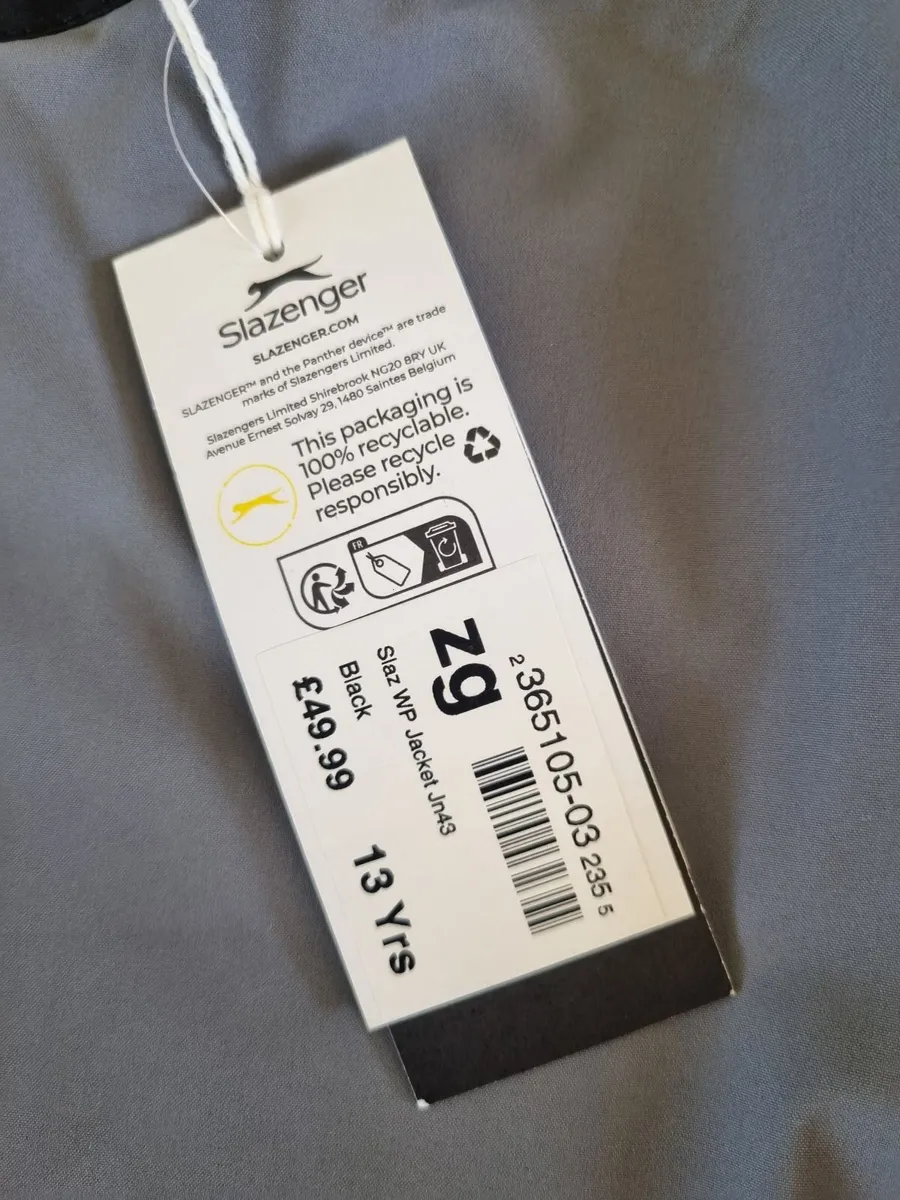 Boys Waterproof Jacket.  New with tags - Image 3