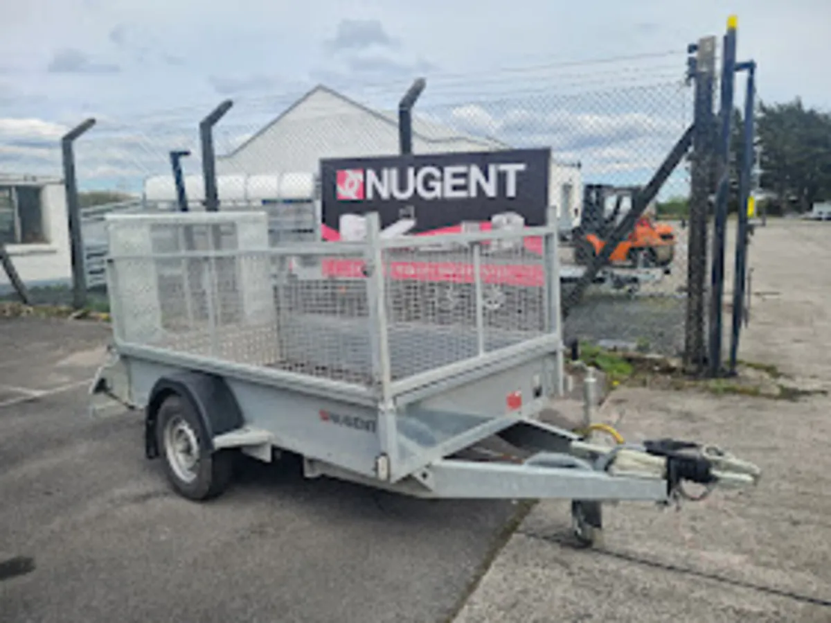 Nugent 8'2 x 4'2 Car Trailer - Image 1