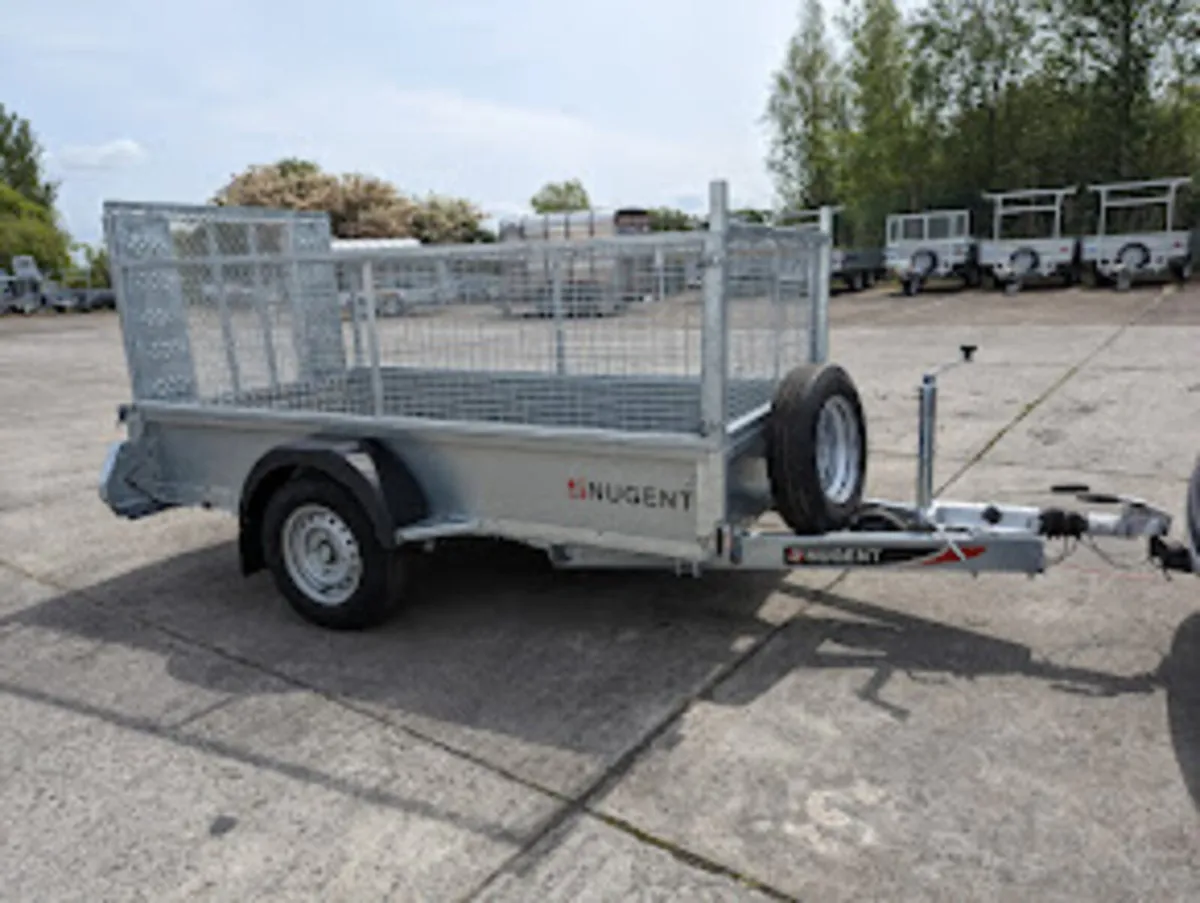 Nugent 8'2 x 4'2 Car Trailer - Image 2