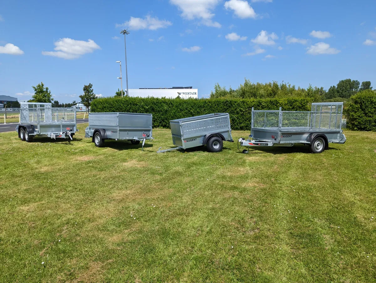 Nugent 8'2 x 4'2 Car Trailer - Image 3