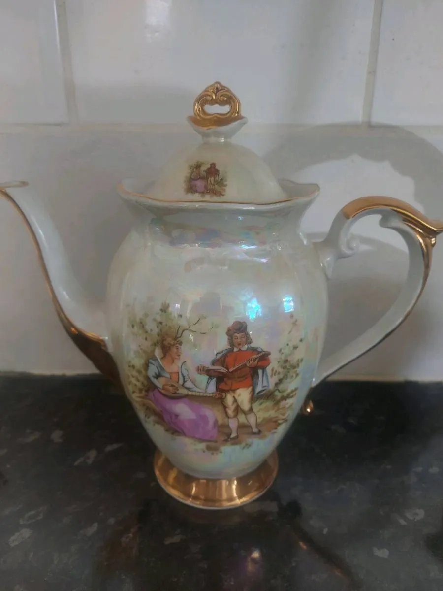 Exquisite 1960's Chodziez tea or coffee set - Image 2