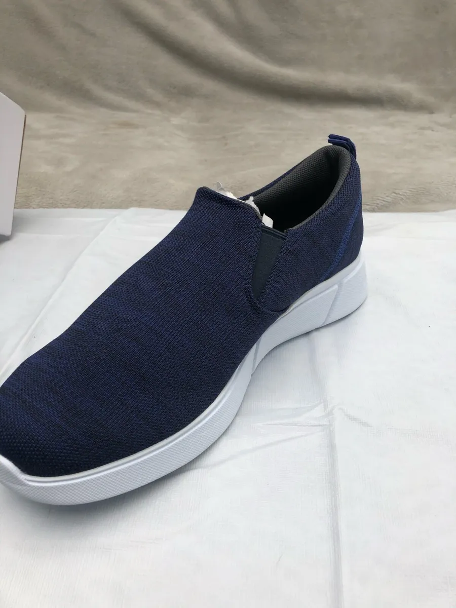 New - Hush Puppy cooper slip on trainers - navy - Image 2