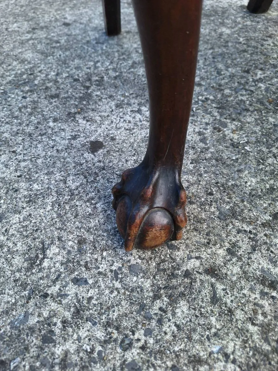 Pair of 19th century Chippendale style chairs - Image 4