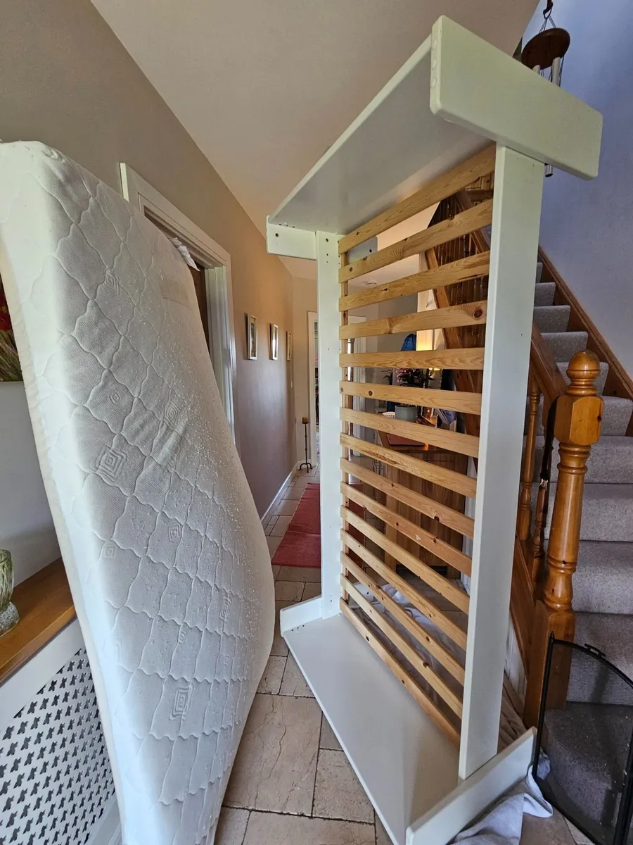 Single White Bed - Image 2