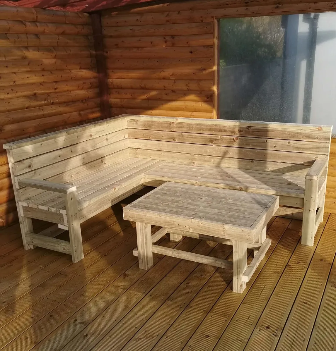 Garden furniture /one bench available - Image 4