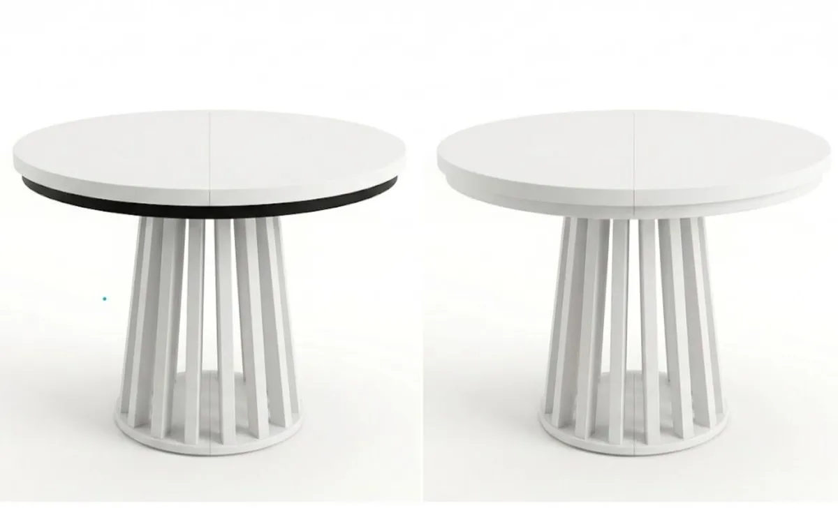 Tovo Extandable Table Black or White 100-180cm - Image 2