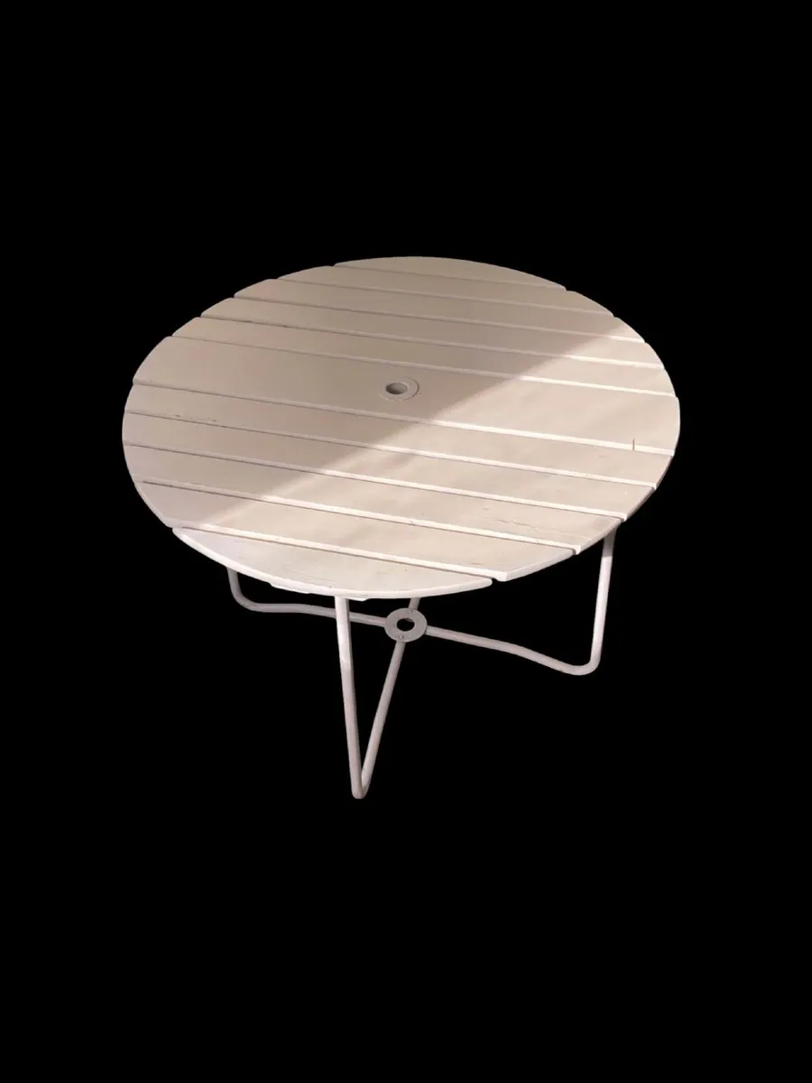 Vintage Garden Table - Folding - Image 4