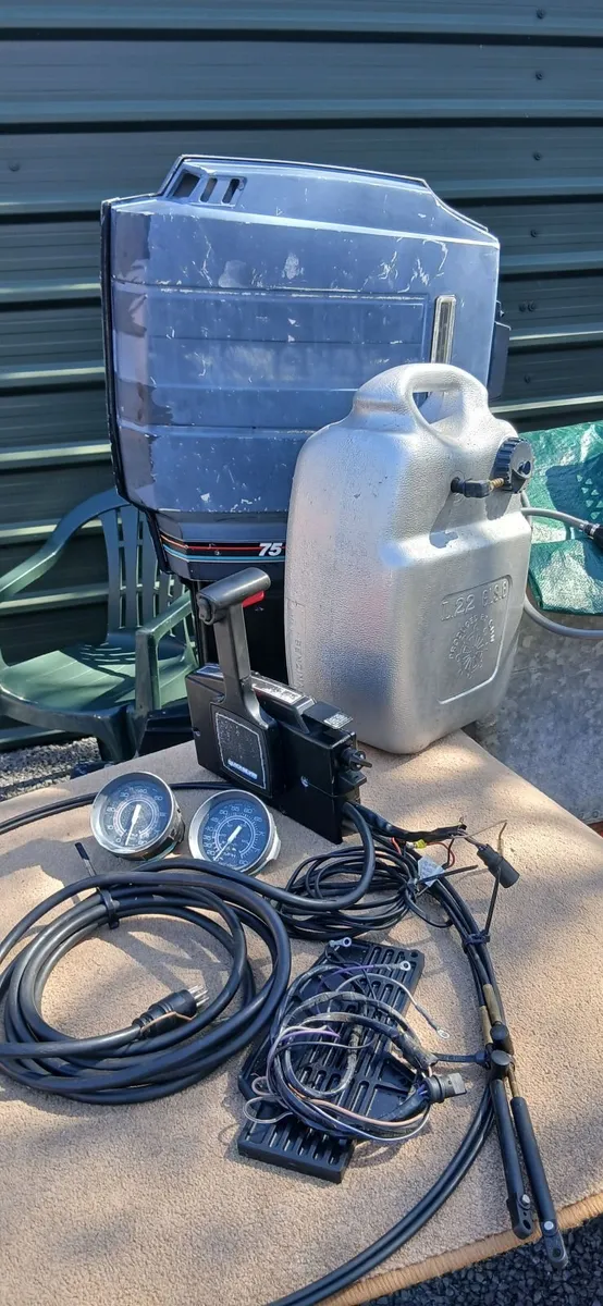 MERCURY 75HP Elec Start Trim Tilt.LShaft - Image 1