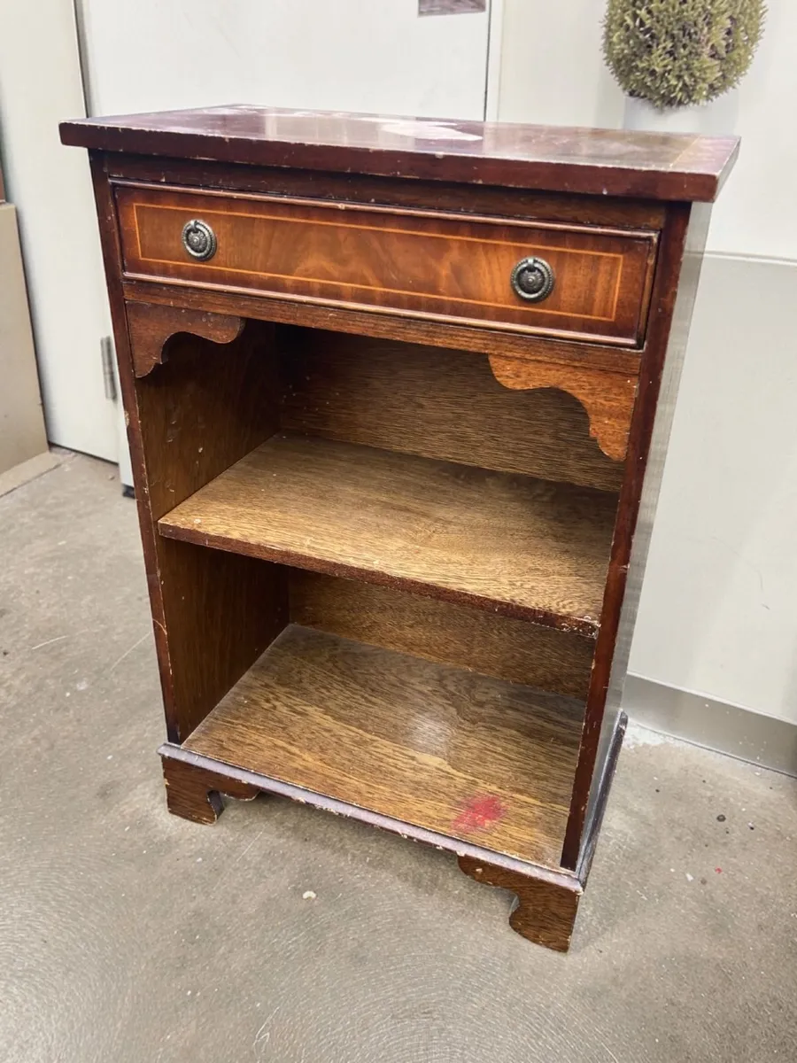 Beside Cabinet - Vintage - Inlaid - Image 1