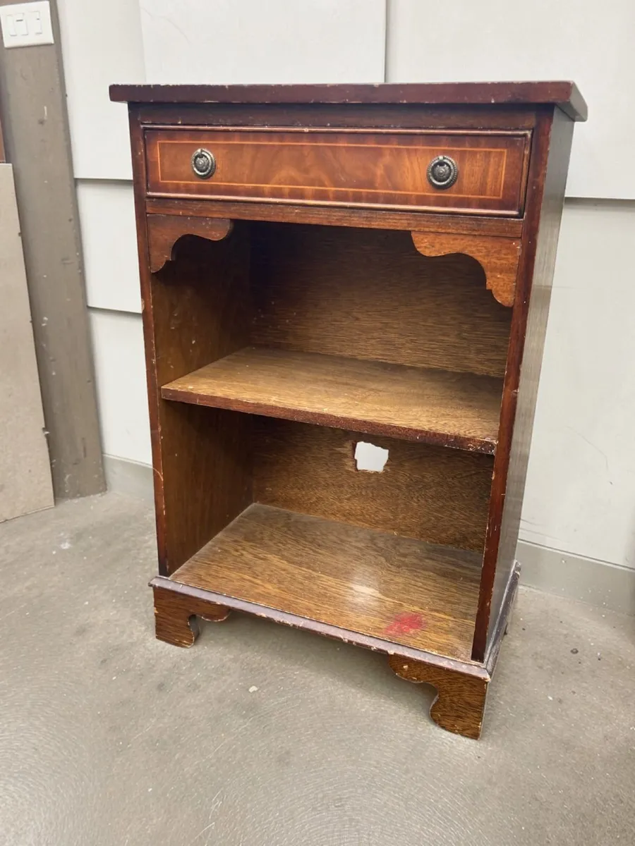 Beside Cabinet - Vintage - Inlaid - Image 2