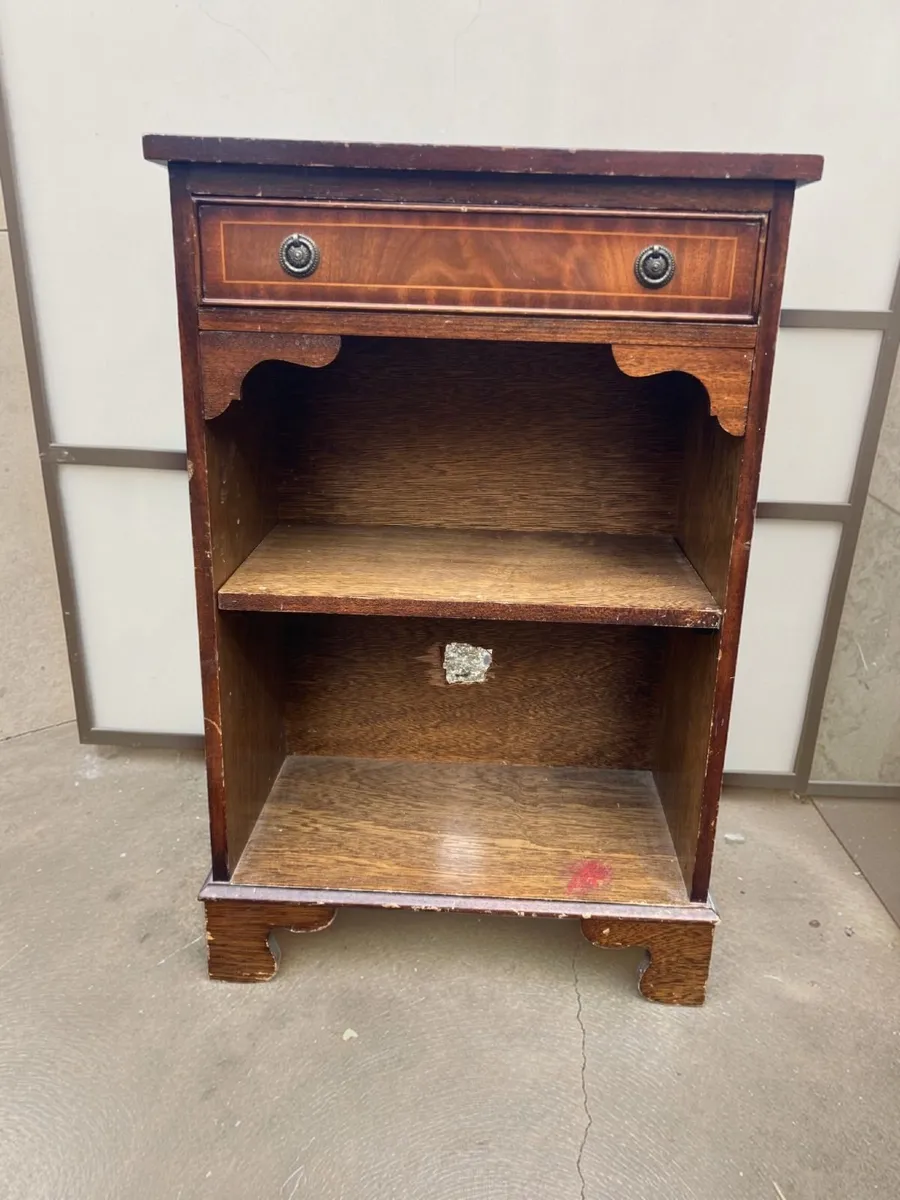 Beside Cabinet - Vintage - Inlaid - Image 3