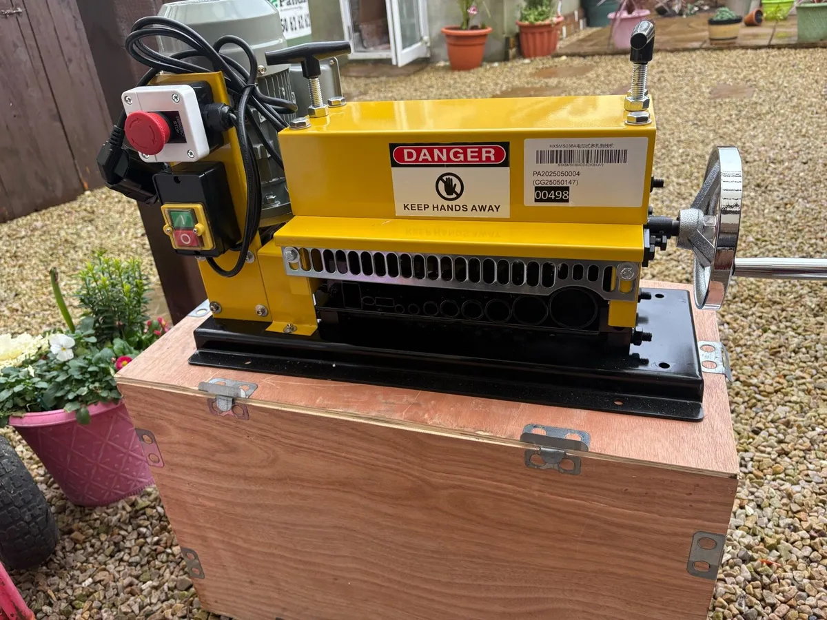 Copper Stripping Machine 1mm-40mm 10 Blades - Image 4