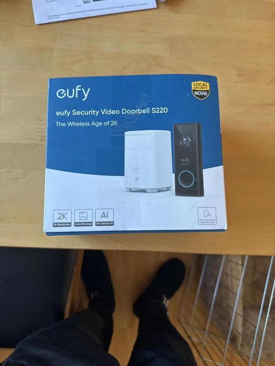 Eufy Doorbell S220 + Home base - Image 1