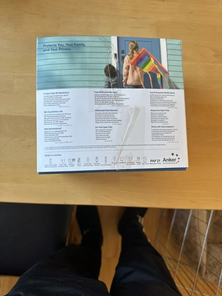 Eufy Doorbell S220 + Home base - Image 3