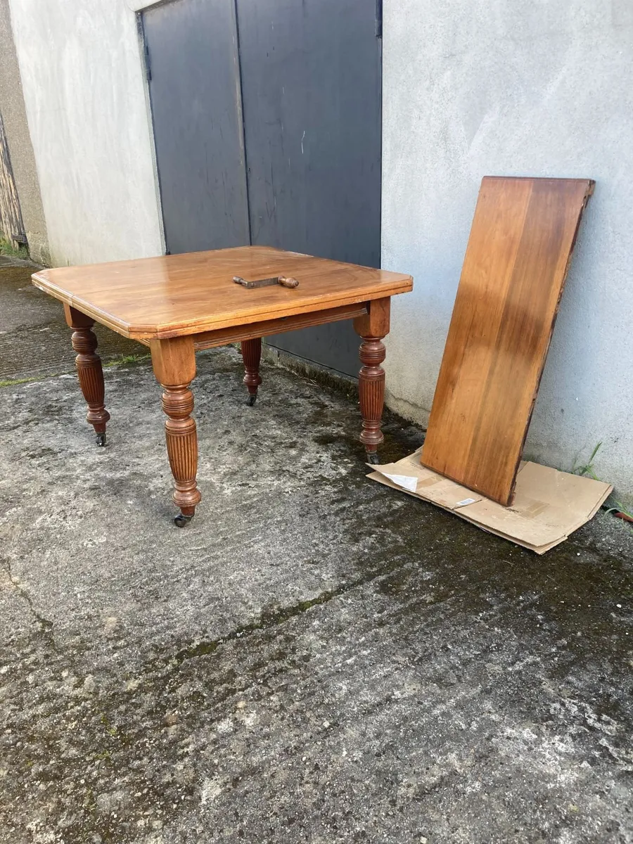 Antique Dining Table - Edwardian - Extending - Image 1