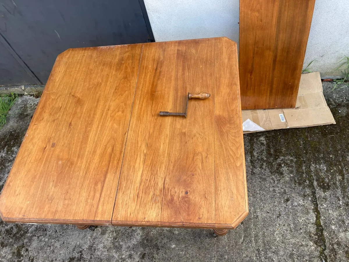 Antique Dining Table - Edwardian - Extending - Image 3