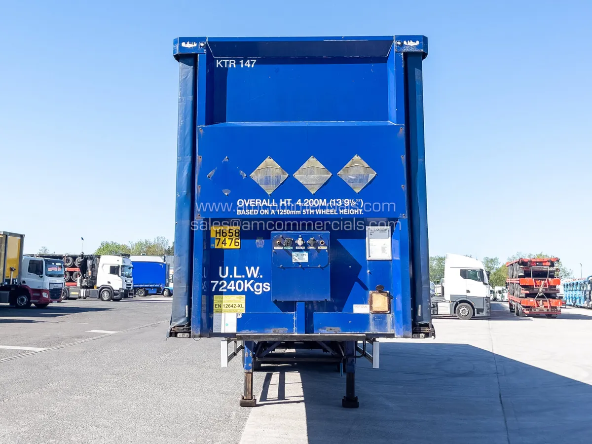 2016 DON-BUR CURTAINSIDE TRAILER - Image 2