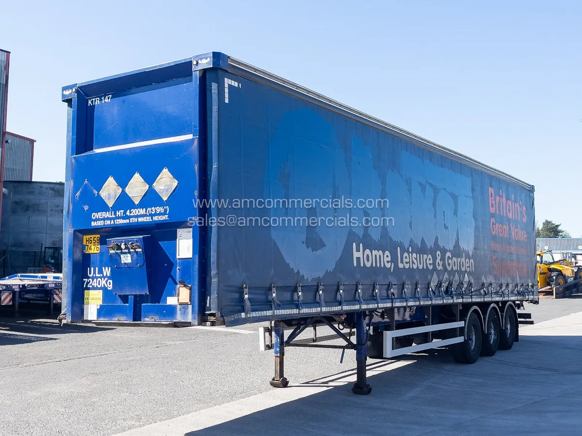2016 DON-BUR CURTAINSIDE TRAILER - Image 3
