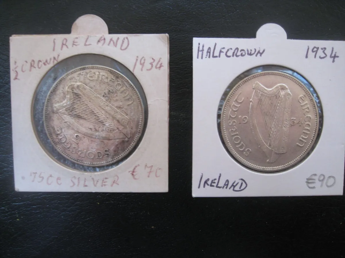 Irish Half Crowns 1930's - Various Prices - Image 4