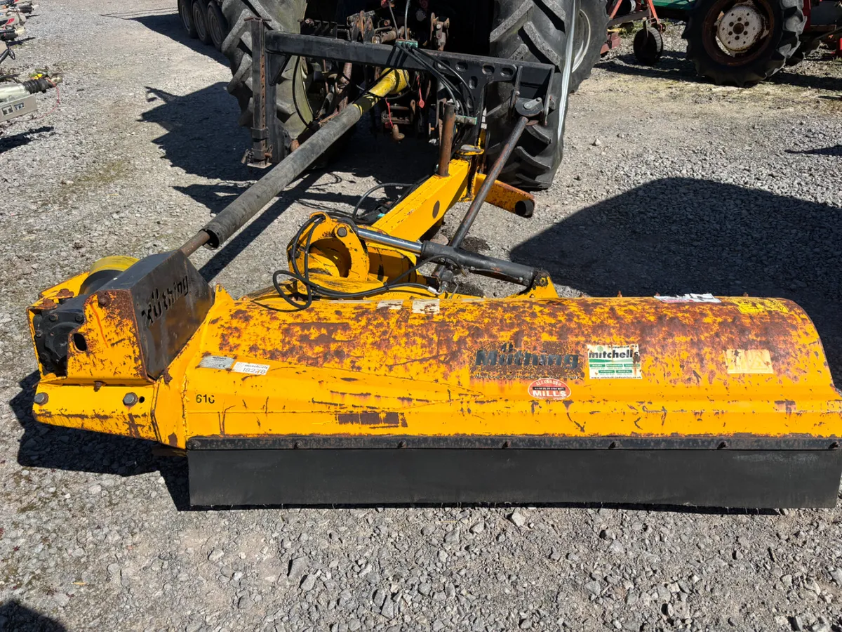 Muthing 6ft flail verge topper / mulcher - Image 1