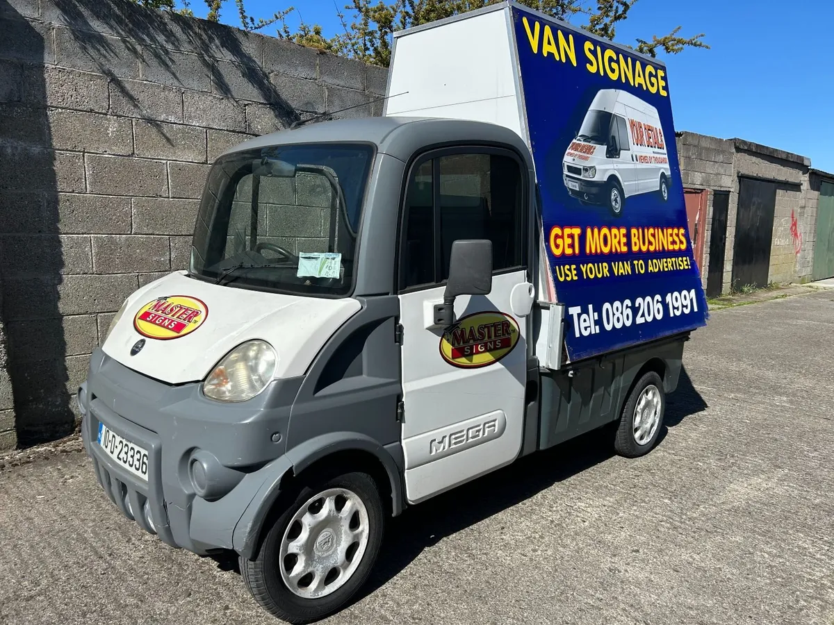 2010 Aixam Mega Advertising Vehicle For Sale - Image 1