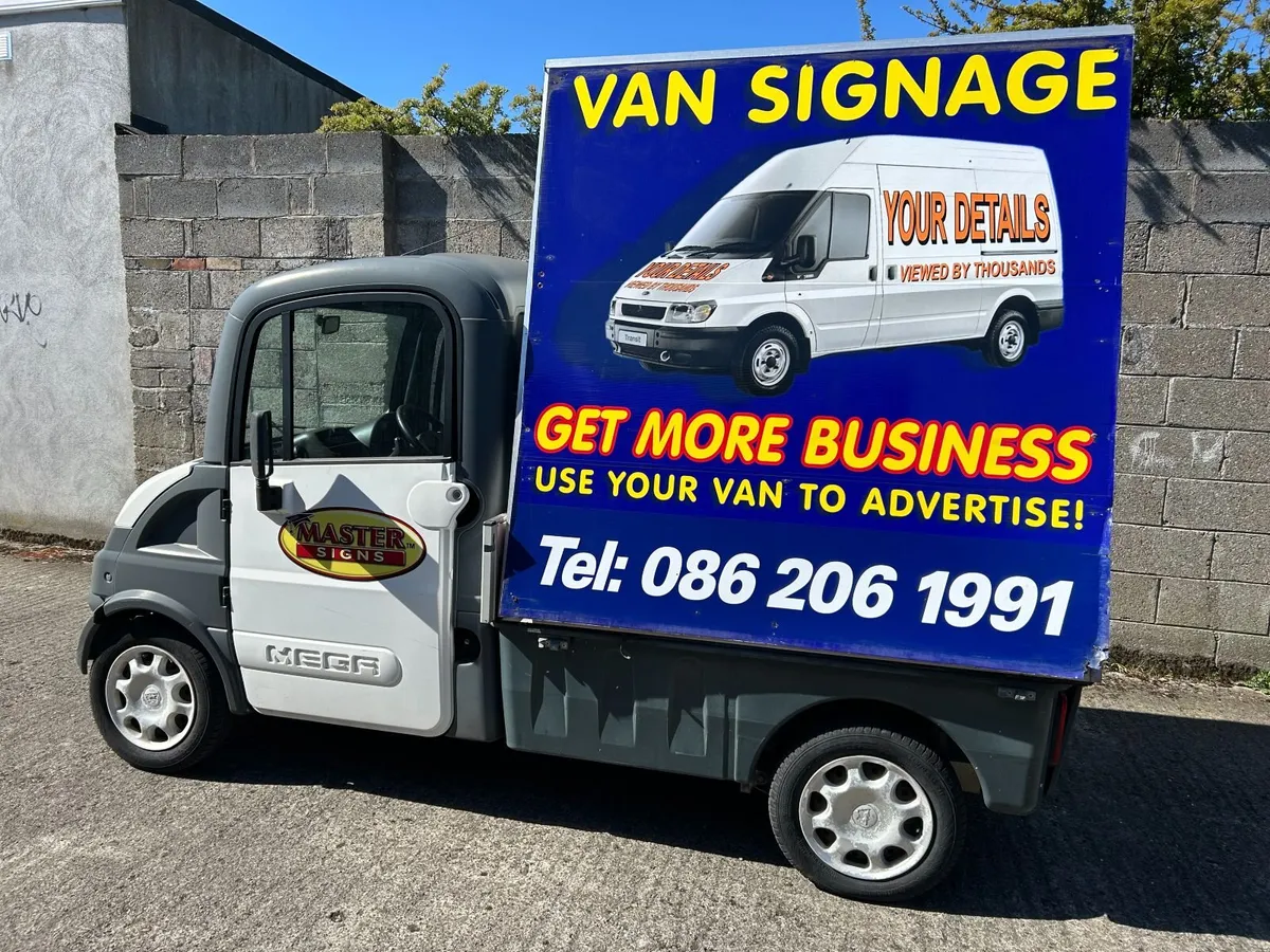 2010 Aixam Mega Advertising Vehicle For Sale - Image 2