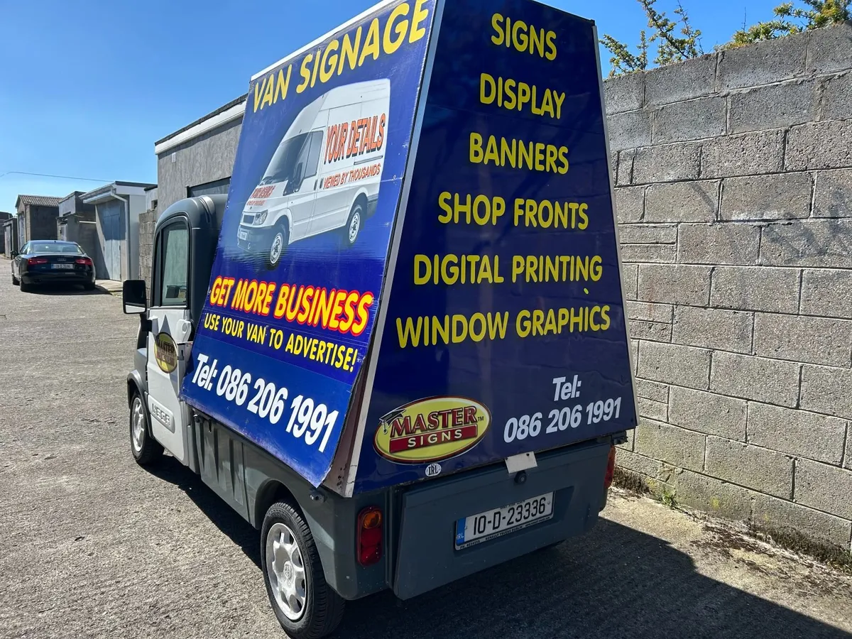 2010 Aixam Mega Advertising Vehicle For Sale - Image 3