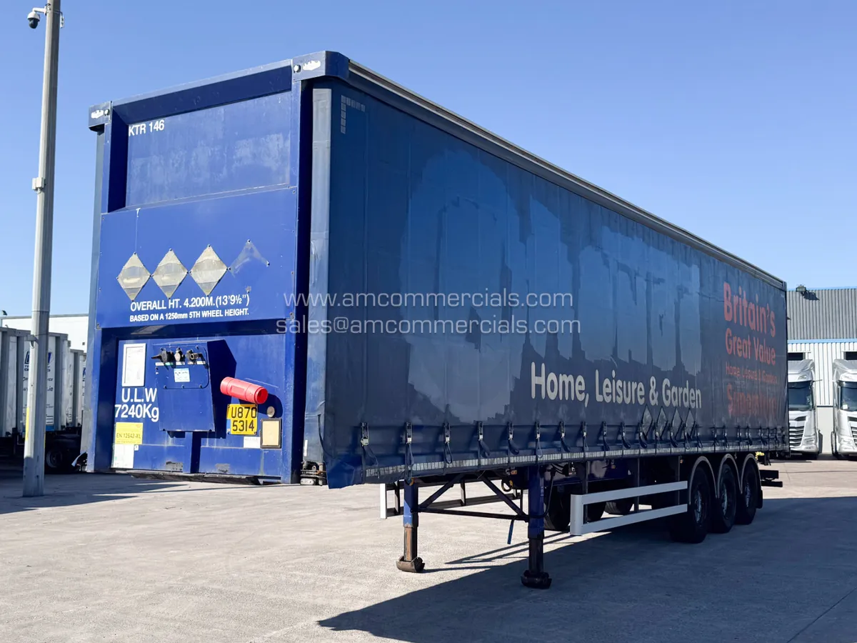 2016 DON-BUR CURTAINSIDE TRAILER - Image 3