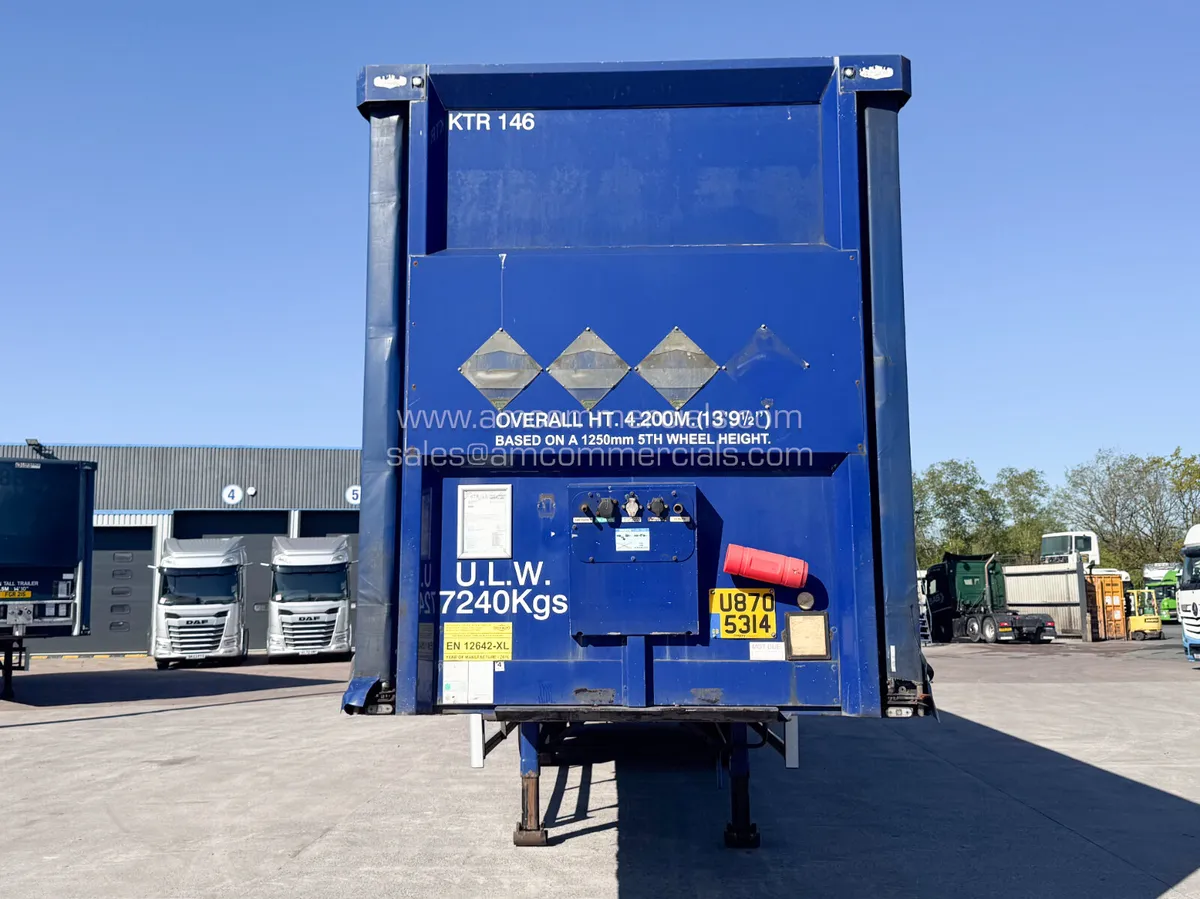 2016 DON-BUR CURTAINSIDE TRAILER - Image 2