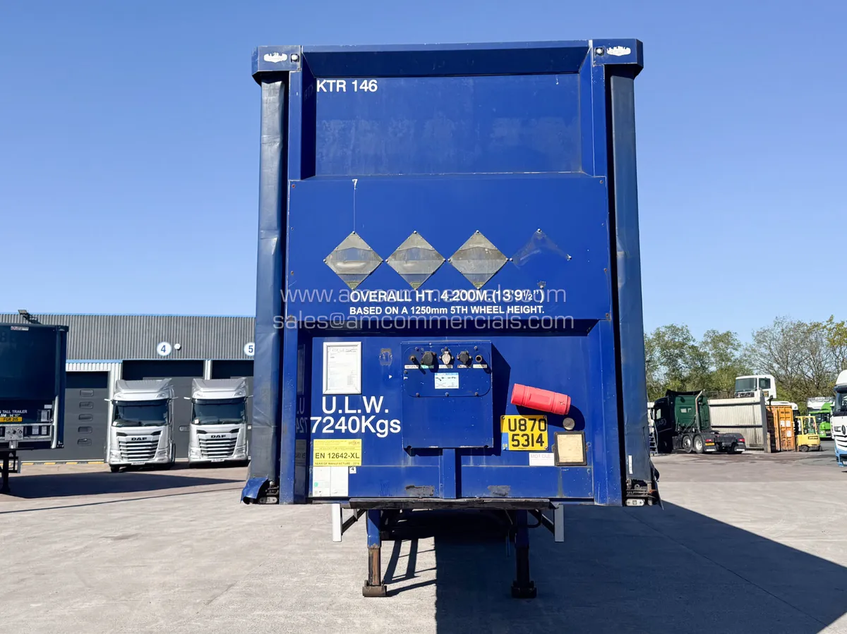 2016 DON-BUR CURTAINSIDE TRAILER - Image 2