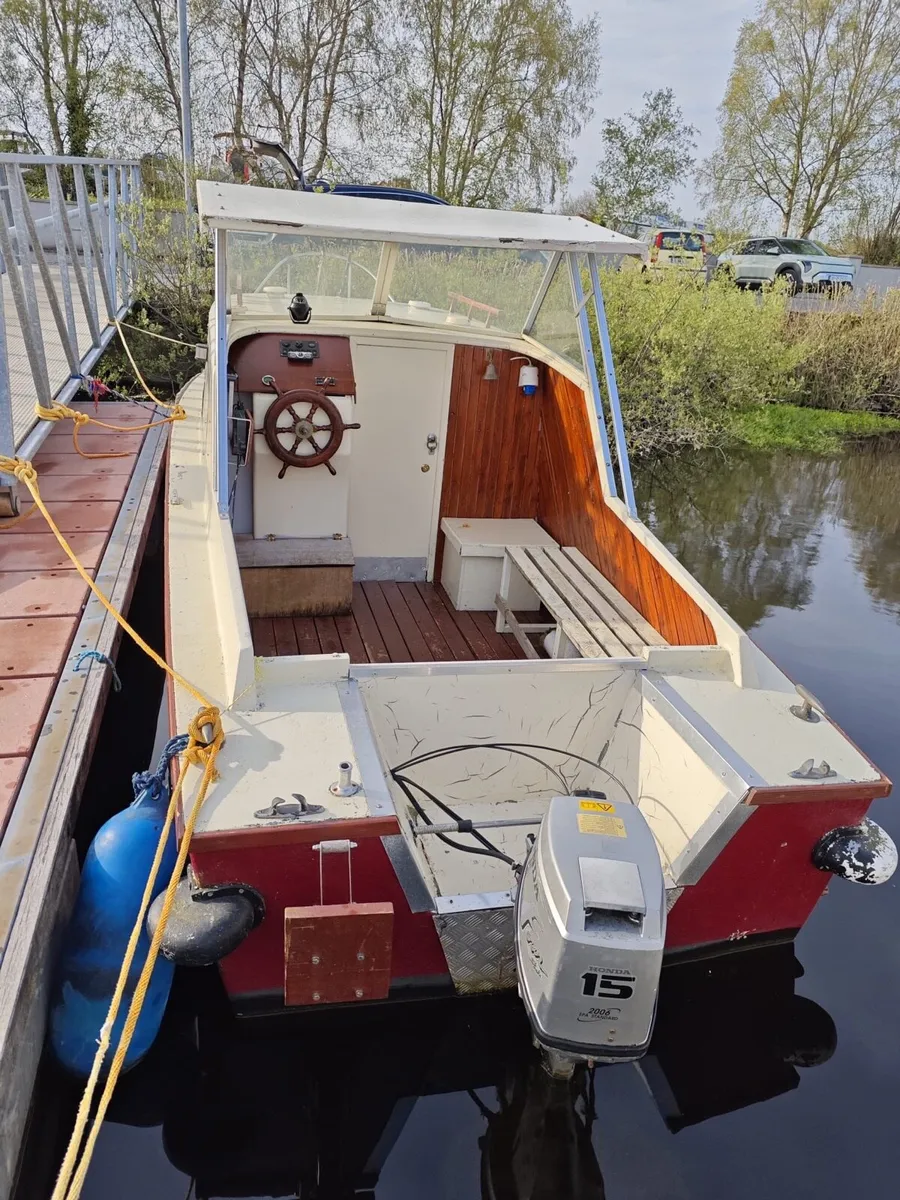 Great Boat for Sale – 15HP Engine - Image 2
