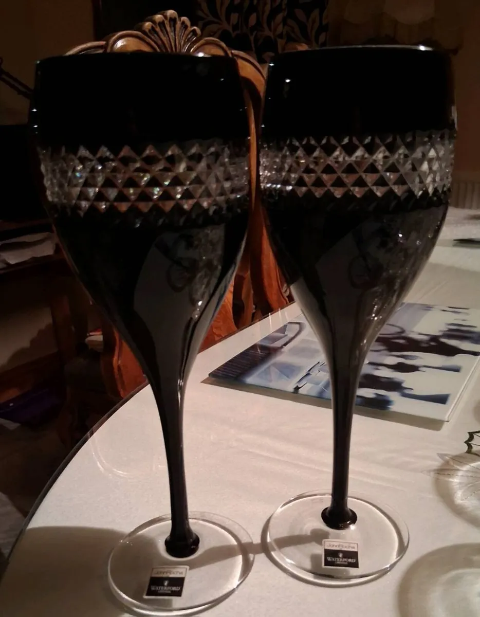Waterford John Rocha wine glasses - Image 1